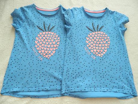 Tričká pre dvojičky dievčatá 34, 134