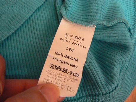 Dievčenské tričko/nátelník, slovenka,146