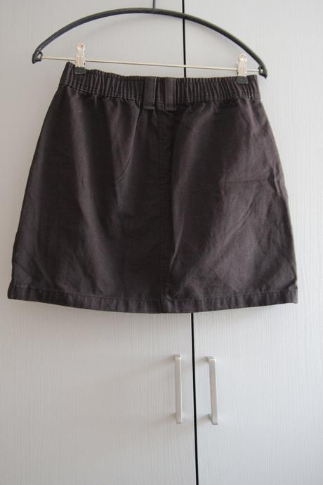 Čierna cargo sukňa bershka m, bershka,m