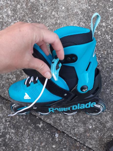 Korčule kolieskove nastaviteľné, rollerblade,33