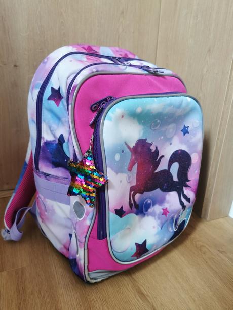 Skolska taska topgal endy jednorozec top stav, 