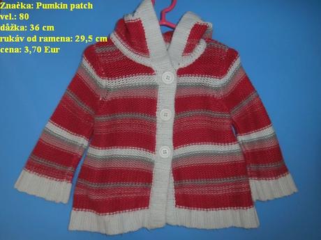 Sveter, pumpkin patch,80