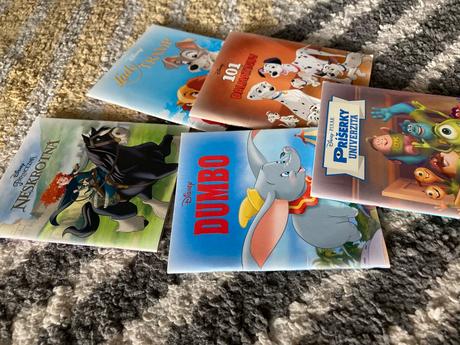 Disney mini knižky 5ks, 