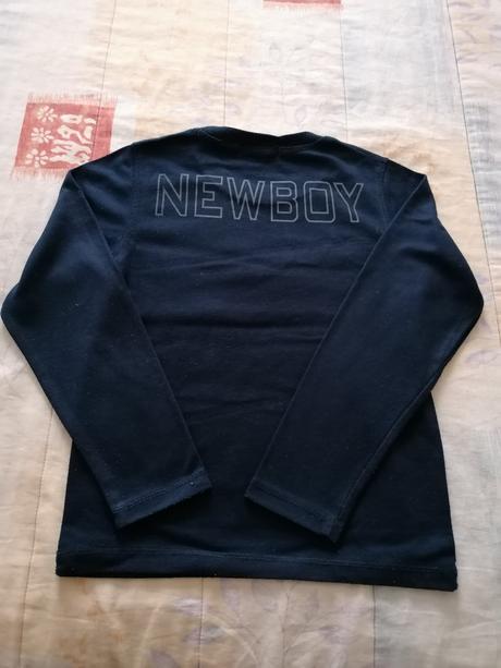 Chlapčenské tričko s dlhým rukávom na na 6 rokov, 116