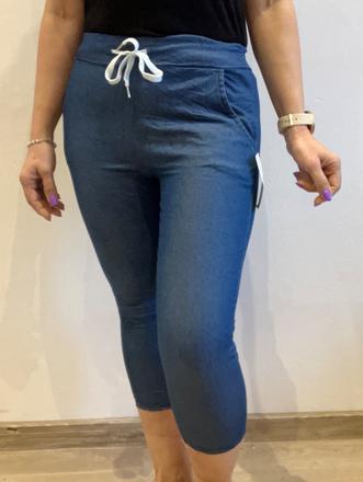 Dámske trojštvrťové letné nohavice (uni), l / m