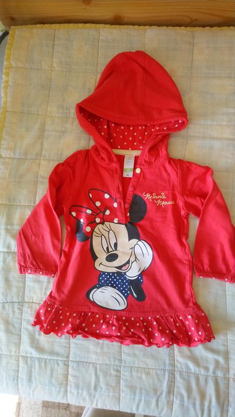Dievčenská mikina minnie, disney,86