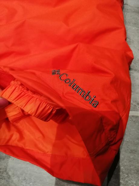 Oranžové zimné nohavice columbia vl, columbia,l