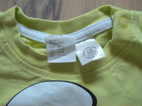 Tričko h&m č. 68 a 74, h&m,68