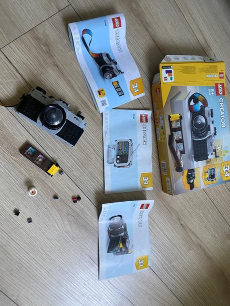 Lego creator 3v1 retro fotoaparat,