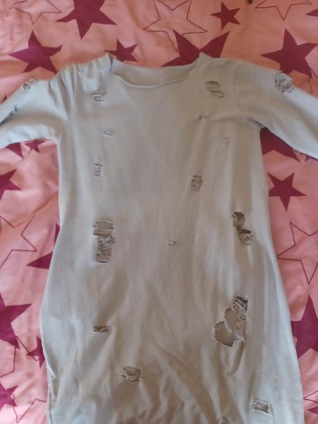 Dlhé roztrhané šaty, xl