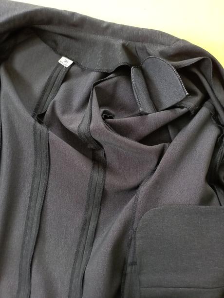 3dielny komplet, sako, sukňa, nohavice, s