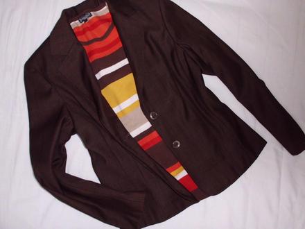 Hnedé sako worthington v 10 m-l, m