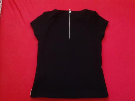 Cierno biely top, zara,s