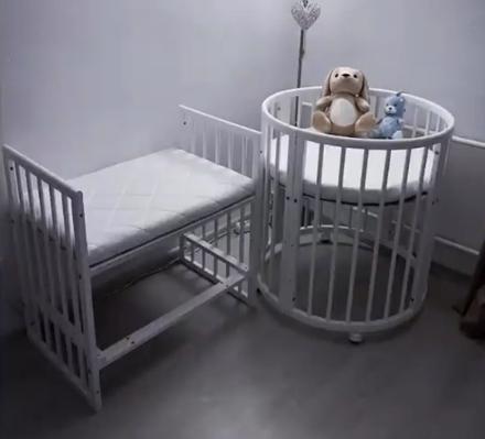 Rastúca postielka 7v1, šírka (cm): 75,dĺžka (cm): 80