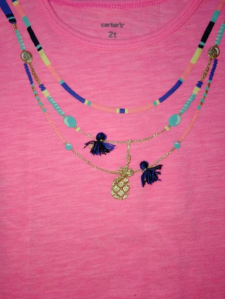 Tričko náhrdelník, carter's,92
