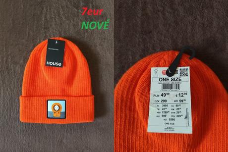 Zimné čiapky, súprava šál + čiapka, h&m
