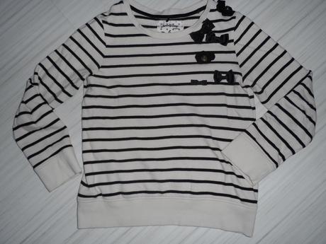 Prúžkovaná mikina, next,152