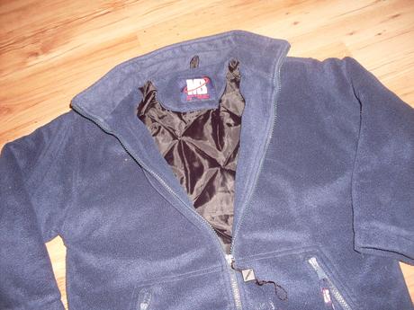 Teplá flisová mikina/bunda 128/140, 134