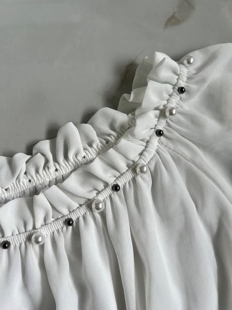 Blúzka s korálkami, l