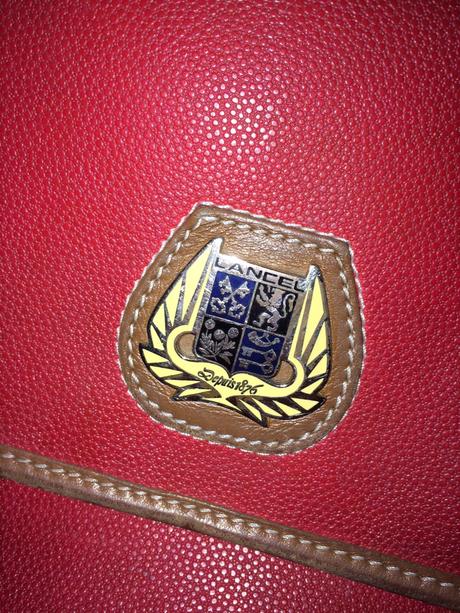 Luxusná kožená kabelka lancel,