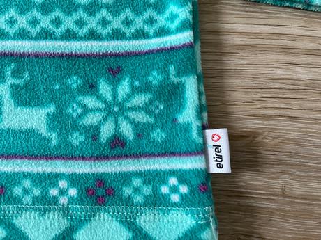 Fleece zimné tričko etirel ako nové, etirel,128