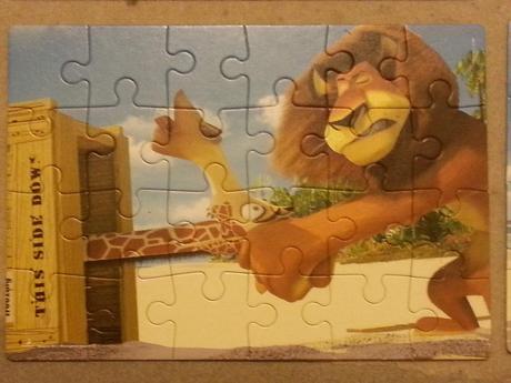 Puzzle madagaskar - 4 x 24 dielikov, 