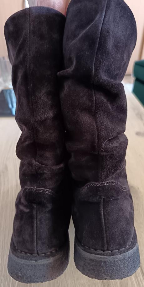 Kožené barančinové čižmičky, 38