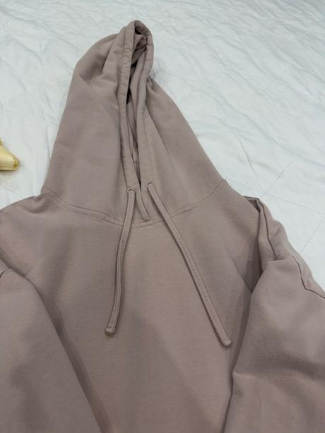 Pohodlné mikinové šaty s kapucňou, l
