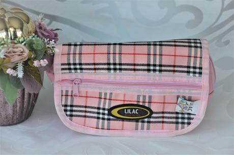 Ružová kozmetická taštička, 