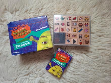 Pexeso, kvarteto , pečiatky,