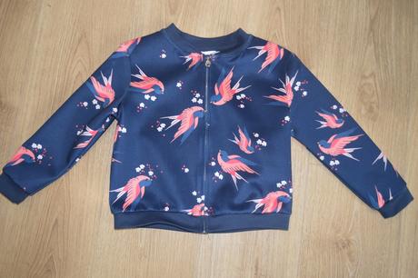 Tenká bunda/mikina, h&m,110