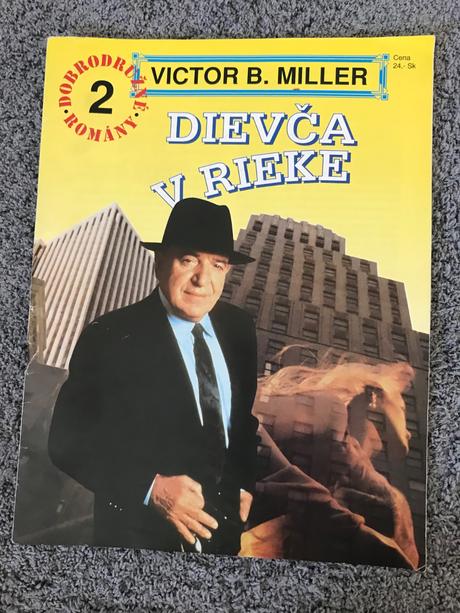 Retro magazin a román dievča v rieke, 