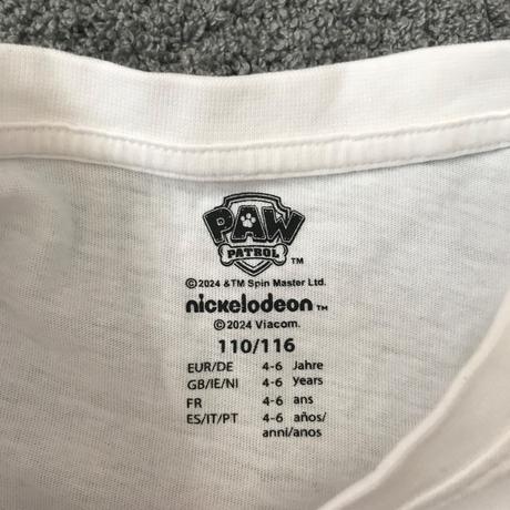 Vianočné pyžamo labková patrola v.110/116, nickelodeon,110 / 116