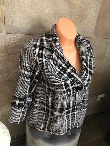 Bik bok károvaný kabatik s, s