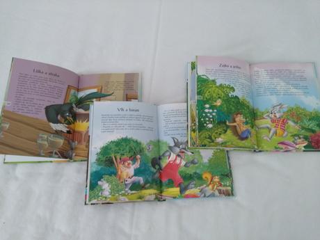 Rozprávky o zvieratkách - cena za 3 ks, 