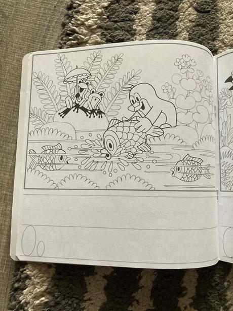 Krtek omaľovánky 3ks, 