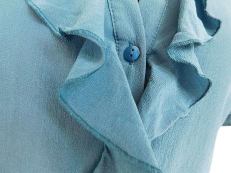 Pekna hodvabna bluzka, f&f,46