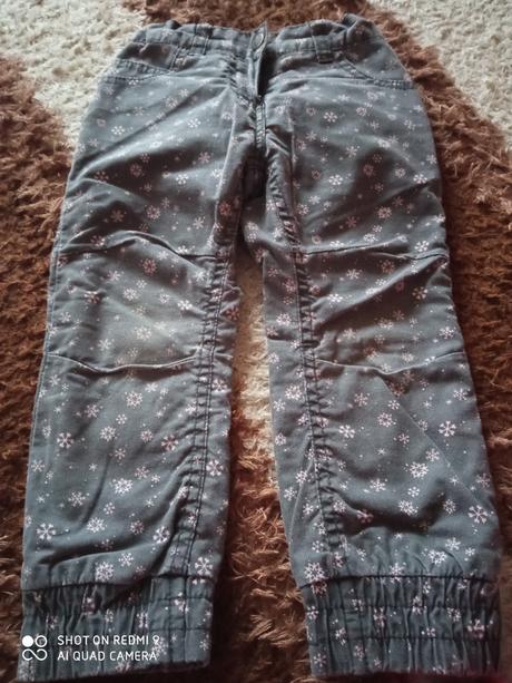 Zateplené nohavice, lupilu,92