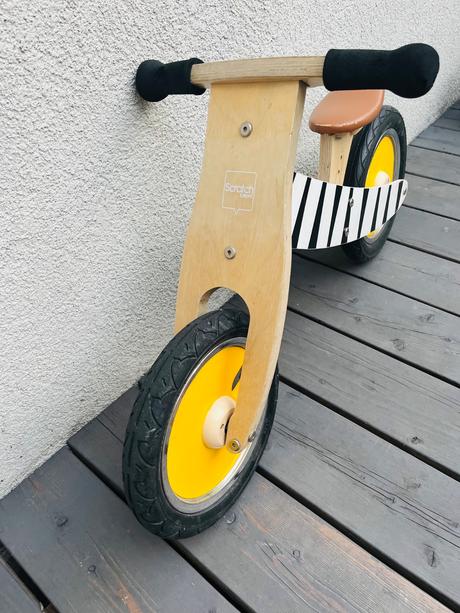 Drevené odrážadlo značky scratch europe 2-6 r, 