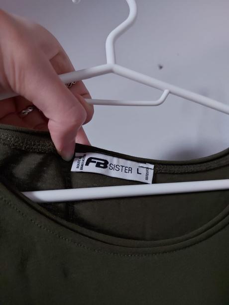 Fb kaki tričko m/l, fishbone,l