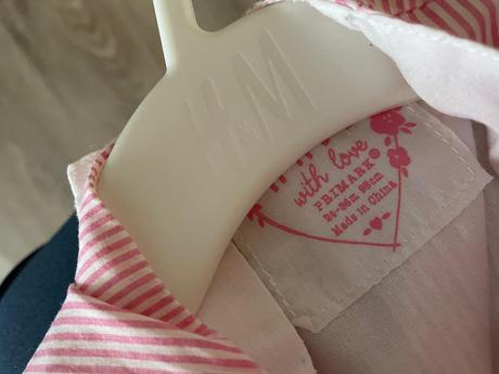 Červeno biela tunika košelove šaty veľkosť 98, primark,98