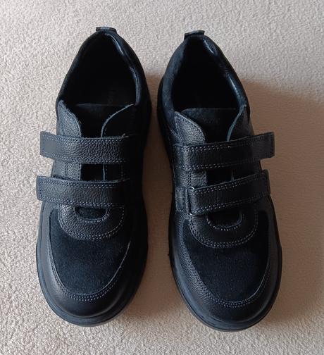 Nové kožené topánky chlapec veľ. 33, 33
