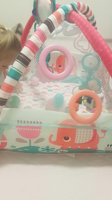 Hracia aktivna deka, podlozka bright starts, 