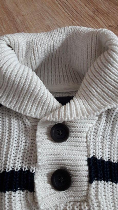 Pruhovany svetrik, h&m,86