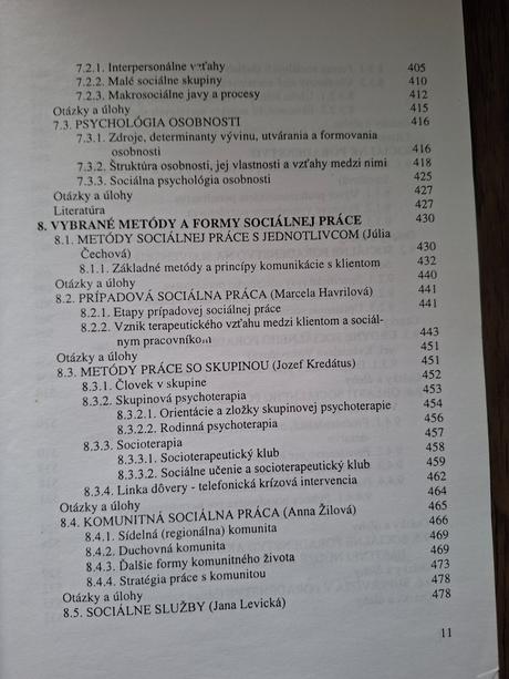 Sociálna práca,
