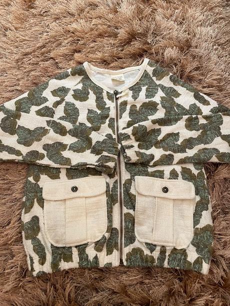 Bundička 1x oblečená, zara,128