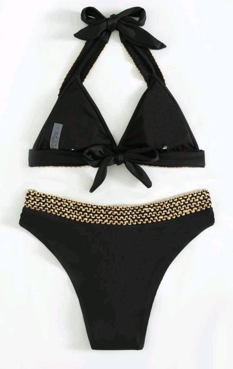 Bikiny so zlatou ozdobou, 4xl - xxxl