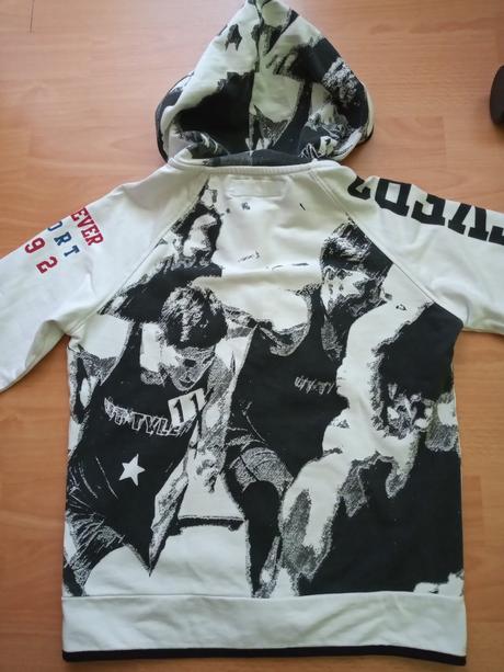 Mikina s potlačou, piazza italia,128