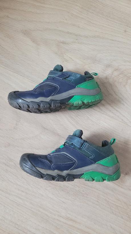 Topanky nepremokave vd 19 cm, quechua,31