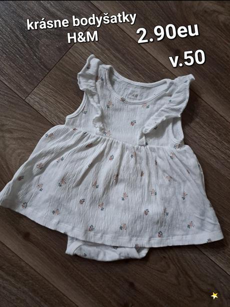 Bodyšatky h&m, h&m,50